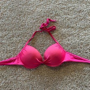 Victoria's Secret Push-up Bikini Halter Top Size 34B